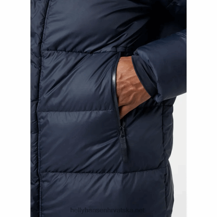 J0HV339 muška aktivna duga zimska parka muškarci Helly-Hansen mornarica - Image 5