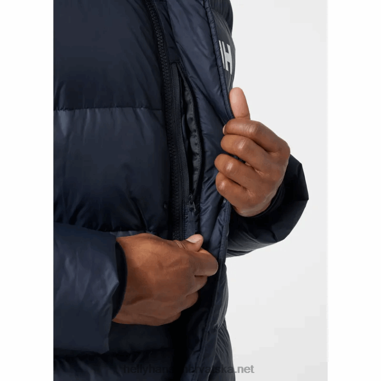 J0HV339 muška aktivna duga zimska parka muškarci Helly-Hansen mornarica - Image 6