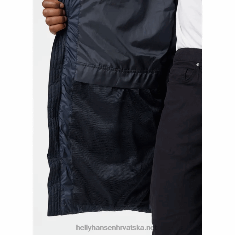 J0HV339 muška aktivna duga zimska parka muškarci Helly-Hansen mornarica - Image 7