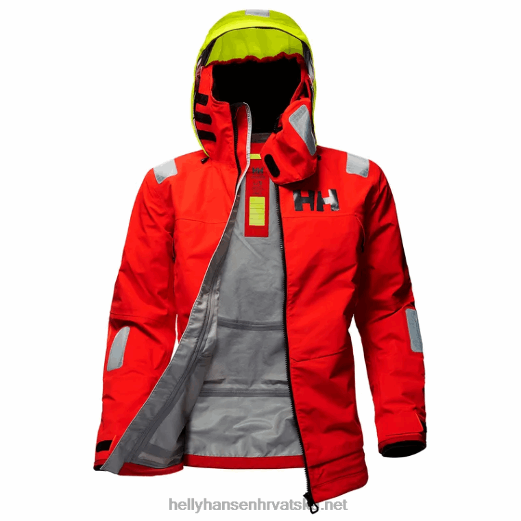 j0hv34_muska_aegir_jakna_za_jedrenje_muskarci_helly_hansen_upozorenje_crveno.png J0HV34 muška aegir jakna za jedrenje muškarci Helly-Hansen upozorenje crveno - Image 1