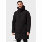 J0HV350 muški urbani profesionalni kaput muškarci Helly-Hansen crno - Image 2