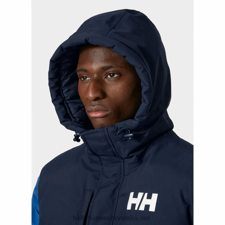 J0HV354 muška aktivna pufnasta duga jakna muškarci Helly-Hansen duboki fjord - Image 5