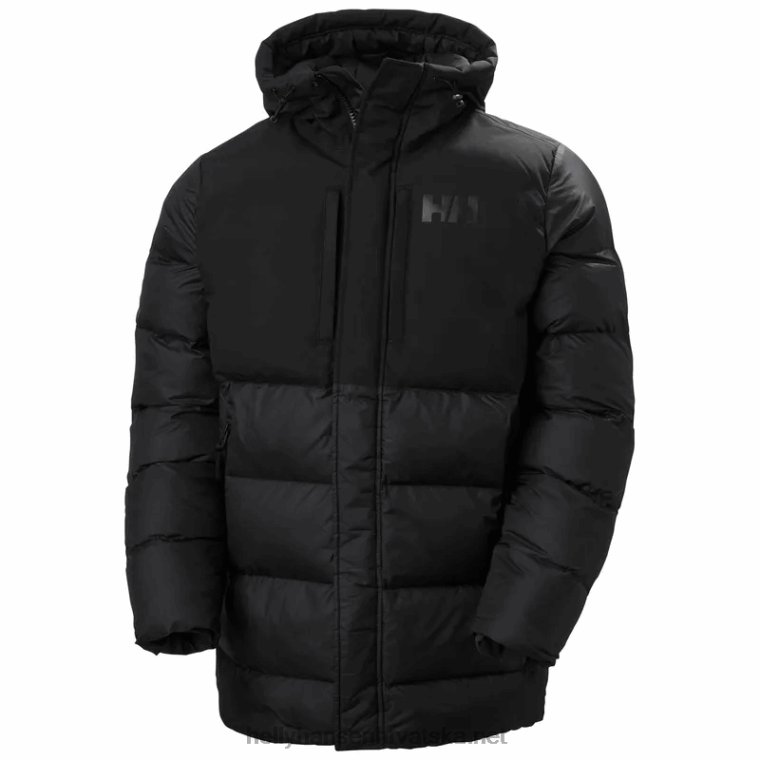 j0hv356_muska_aktivna_pufnasta_duga_jakna_muskarci_helly_hansen_crno.png J0HV356 muška aktivna pufnasta duga jakna muškarci Helly-Hansen crno - Image 1