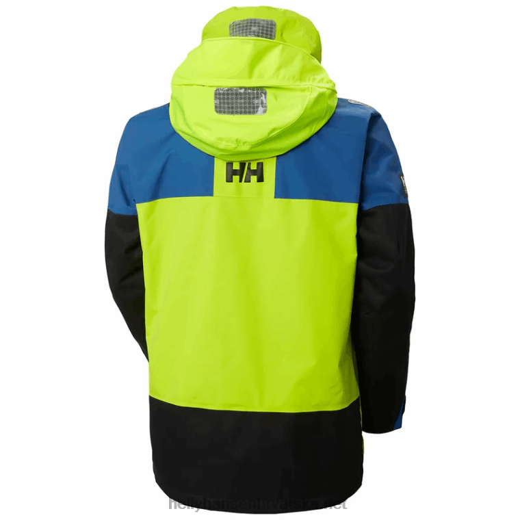 J0HV35 muška skagen jakna za pučinsko jedrenje muškarci Helly-Hansen azidno vapno - Image 4
