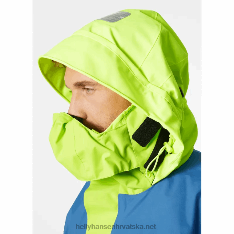 J0HV35 muška skagen jakna za pučinsko jedrenje muškarci Helly-Hansen azidno vapno - Image 5