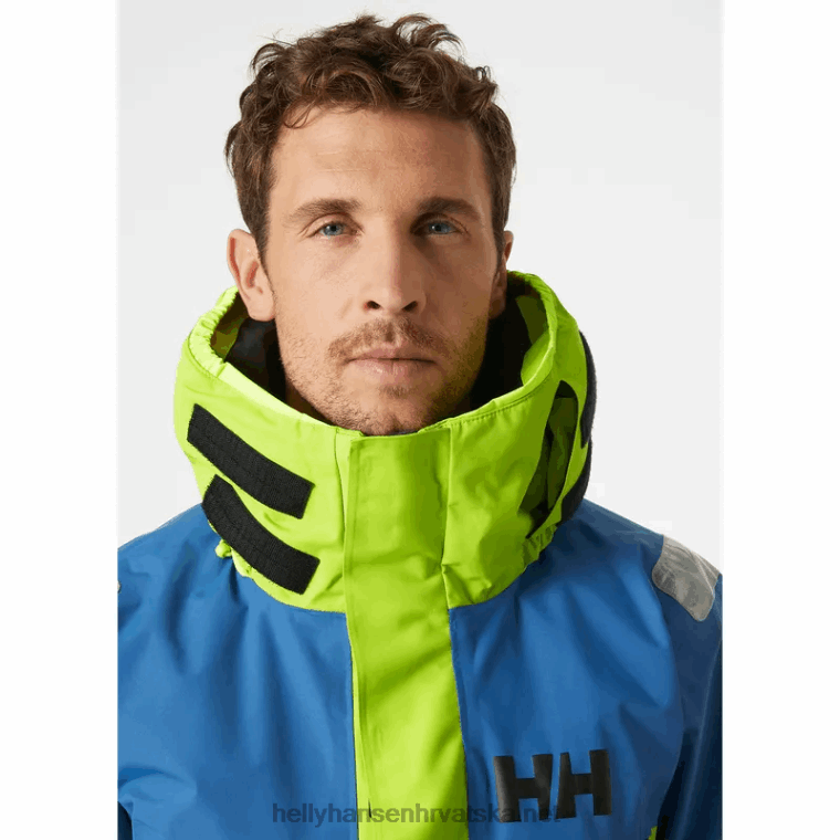 J0HV35 muška skagen jakna za pučinsko jedrenje muškarci Helly-Hansen azidno vapno - Image 6