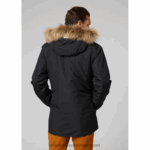 J0HV373 muška zimska parka dubliner muškarci Helly-Hansen crno - Image 3