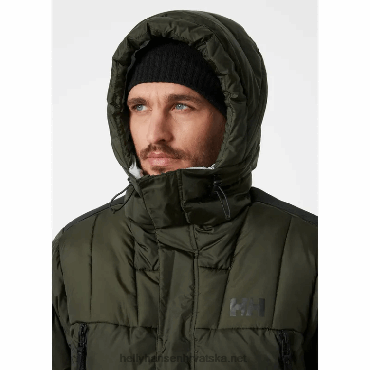 J0HV376 muška arctic patrol down parka muškarci Helly-Hansen korisnost gre - Image 7