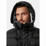 J0HV383 muška arctic patrol h2flow parka muškarci Helly-Hansen crno - Image 6