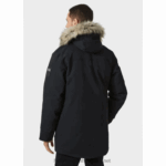 J0HV385 muška varanger spuštena parka muškarci Helly-Hansen crno - Image 3