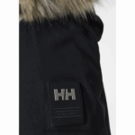 J0HV385 muška varanger spuštena parka muškarci Helly-Hansen crno - Image 8