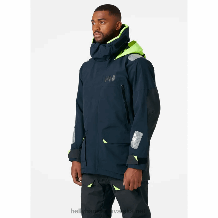 J0HV38 muška skagen jakna za pučinsko jedrenje muškarci Helly-Hansen mornarica - Image 2