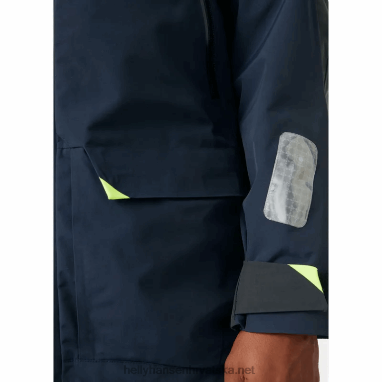 J0HV38 muška skagen jakna za pučinsko jedrenje muškarci Helly-Hansen mornarica - Image 6