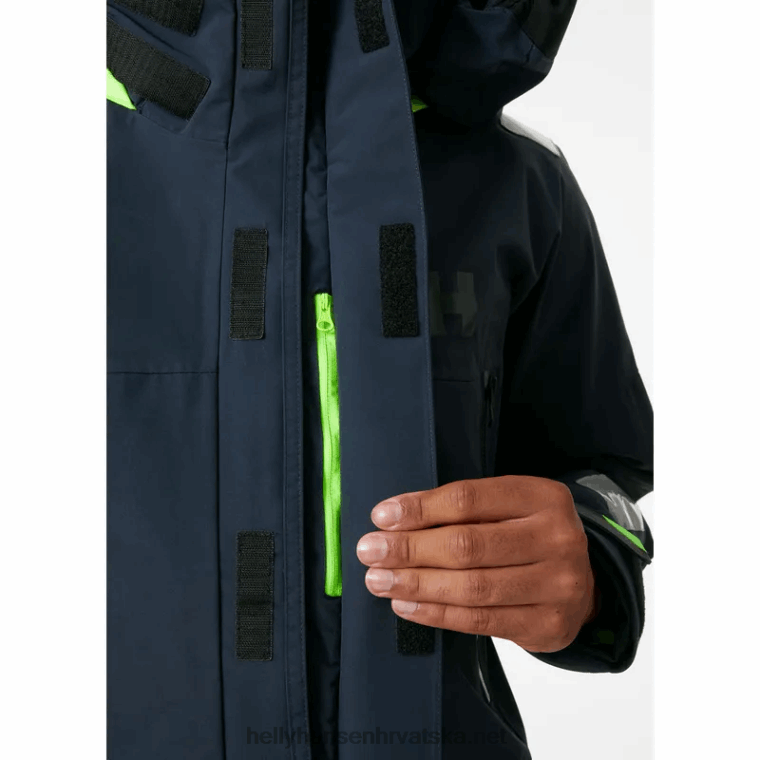 J0HV38 muška skagen jakna za pučinsko jedrenje muškarci Helly-Hansen mornarica - Image 8