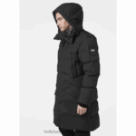 J0HV397 muška alaska parka muškarci Helly-Hansen crno - Image 2