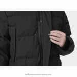 J0HV397 muška alaska parka muškarci Helly-Hansen crno - Image 7