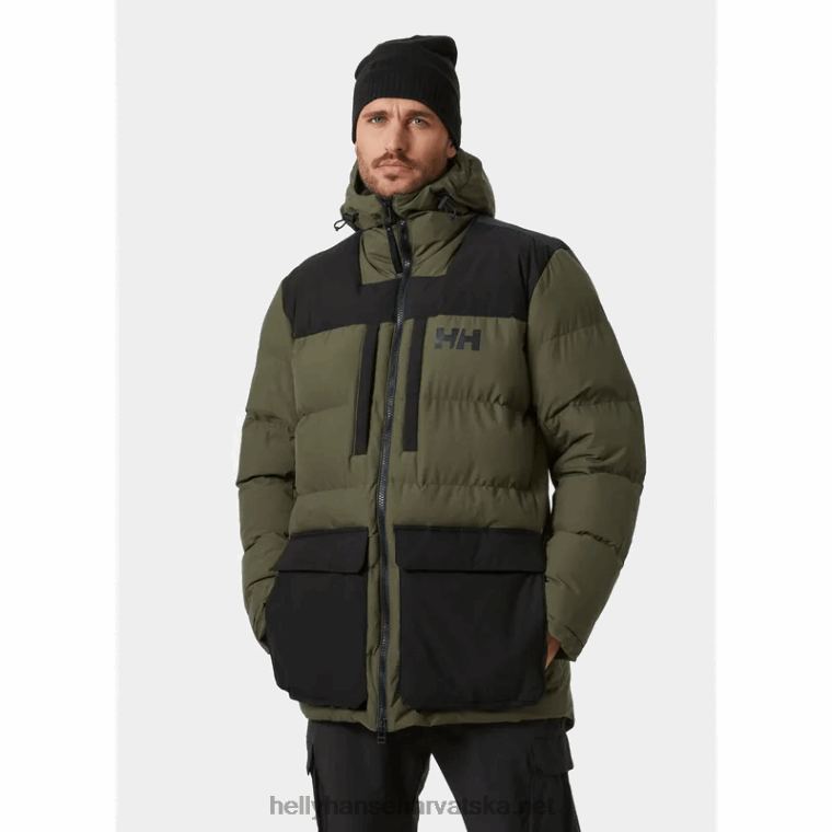 J0HV398 muška patrolna pufnasta izolirana jakna muškarci Helly-Hansen korisnost gre - Image 2