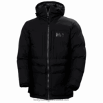 J0HV402 muška patrolna pufnasta izolirana jakna muškarci Helly-Hansen crno - Image 2