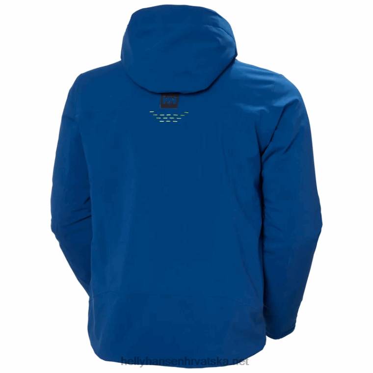 J0HV405 muška alpha â€¯lifaloft izolirana skijaška jakna muškarci Helly-Hansen duboki fjord - Image 4