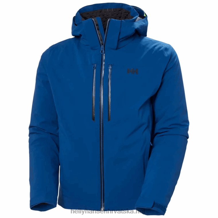 J0HV405 muška alpha â€¯lifaloft izolirana skijaška jakna muškarci Helly-Hansen duboki fjord - Image 1