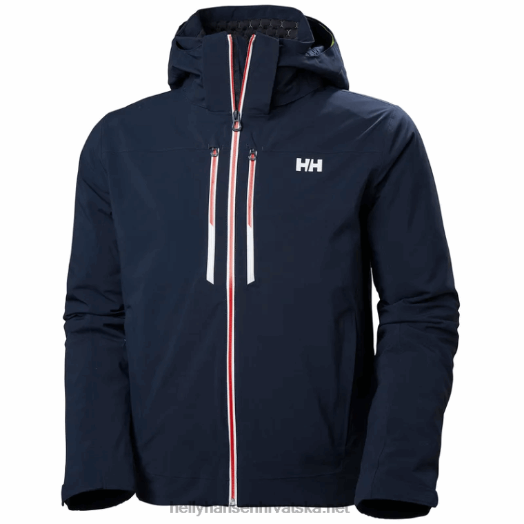 J0HV407 muška alpha â€¯lifaloft izolirana skijaška jakna muškarci Helly-Hansen mornarica - Image 2