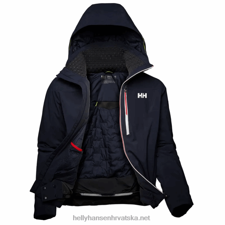 J0HV407 muška alpha â€¯lifaloft izolirana skijaška jakna muškarci Helly-Hansen mornarica - Image 1