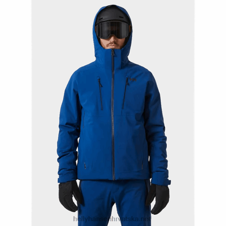 J0HV409 muška alpha 3.0 skijaška jakna muškarci Helly-Hansen duboki fjord - Image 2