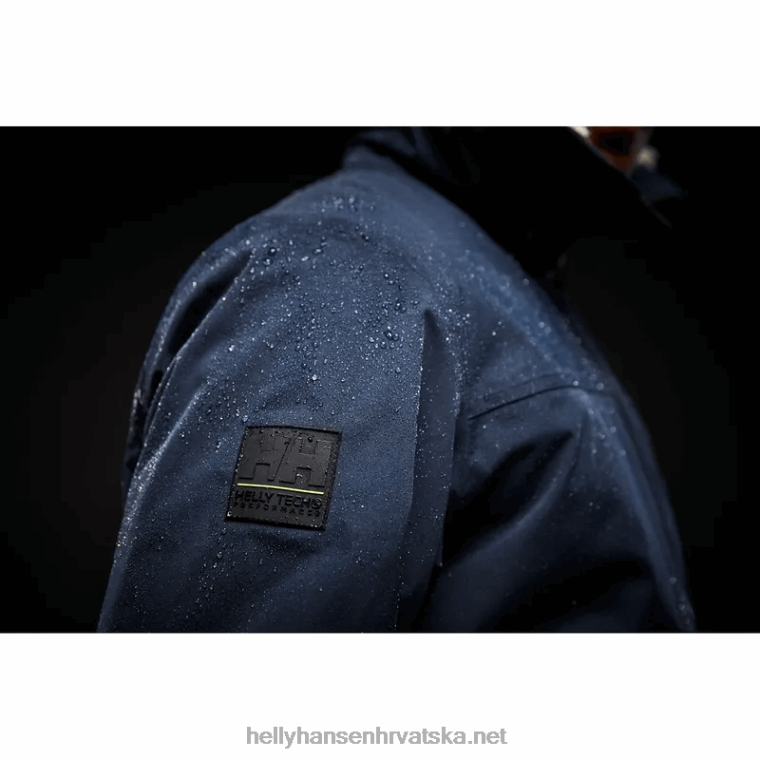 J0HV40 muška jakna od vune s ljuskom za Arctic Ocean muškarci Helly-Hansen mornarica - Image 7