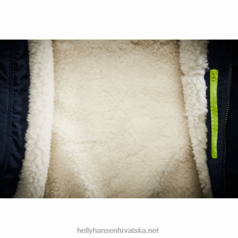 J0HV40 muška jakna od vune s ljuskom za Arctic Ocean muškarci Helly-Hansen mornarica - Image 8