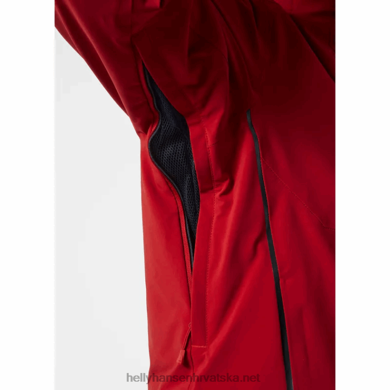 J0HV411 muška alpha 3.0 skijaška jakna muškarci Helly-Hansen Crvena - Image 7