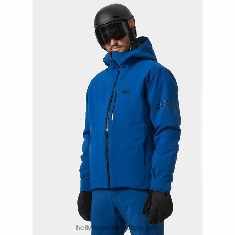 J0HV418 muška skijaška jakna s izolacijom Swift Team muškarci Helly-Hansen crno - Image 2