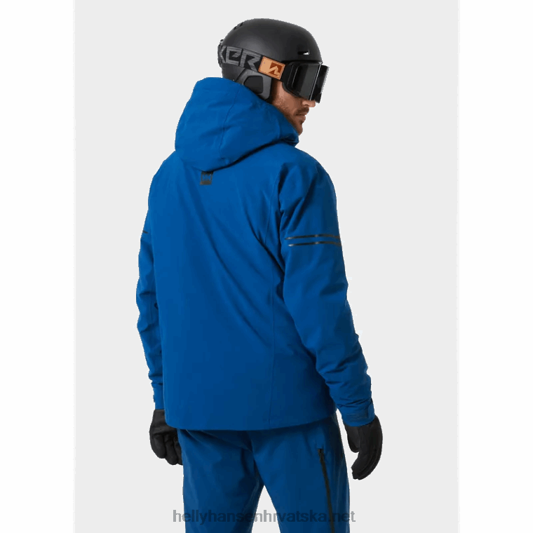 J0HV418 muška skijaška jakna s izolacijom Swift Team muškarci Helly-Hansen crno - Image 3