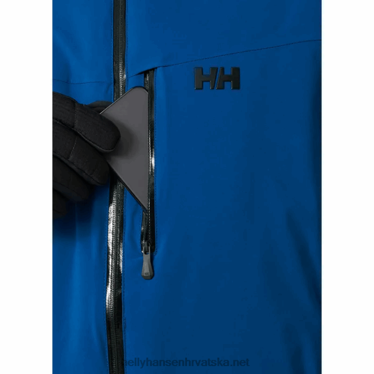 J0HV418 muška skijaška jakna s izolacijom Swift Team muškarci Helly-Hansen crno - Image 6
