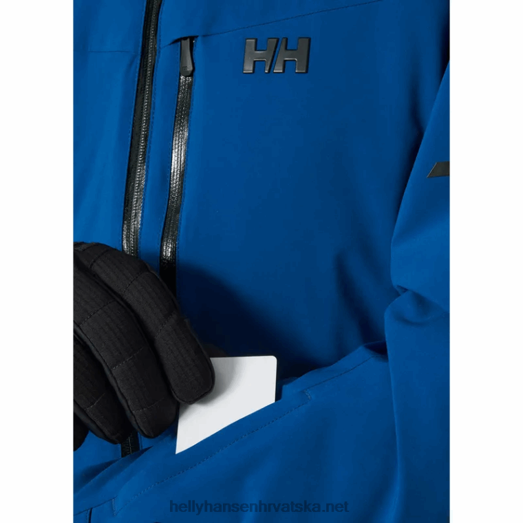 J0HV418 muška skijaška jakna s izolacijom Swift Team muškarci Helly-Hansen crno - Image 7