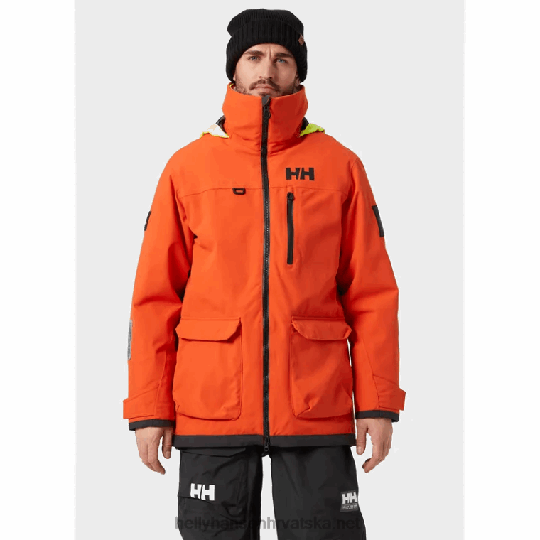 J0HV41 muška jakna za prolaz kroz arktički ocean muškarci Helly-Hansen patrolni oran - Image 2