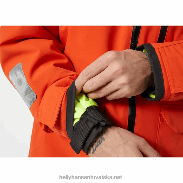 J0HV41 muška jakna za prolaz kroz arktički ocean muškarci Helly-Hansen patrolni oran - Image 8