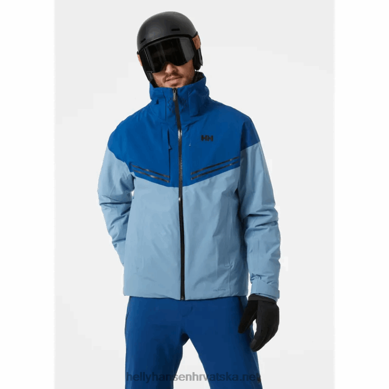 J0HV422 muška alpha infinity izolirana skijaška jakna muškarci Helly-Hansen najtamniji spr - Image 2