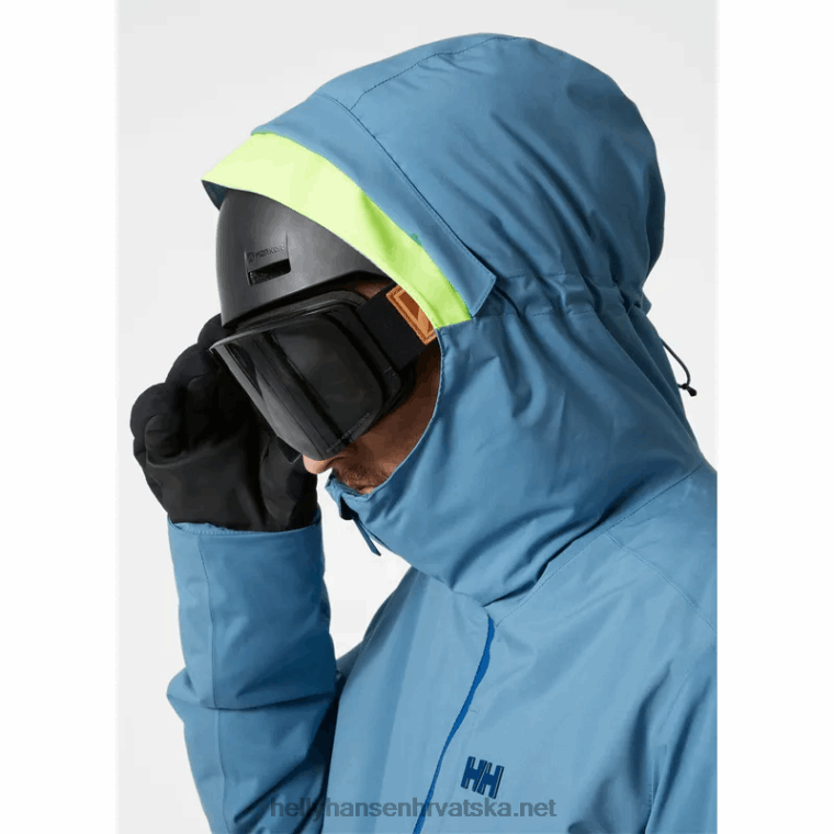 J0HV427 muška skijaška jakna s izolacijom swift infinity muškarci Helly-Hansen najtamniji spr - Image 5