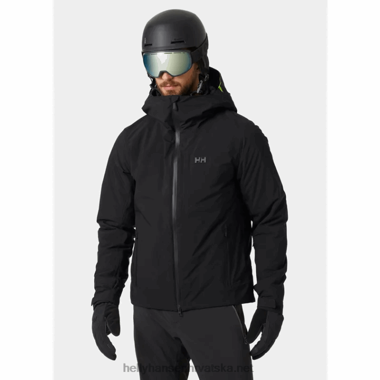J0HV428 muška skijaška jakna s izolacijom swift infinity muškarci Helly-Hansen modra magla - Image 2