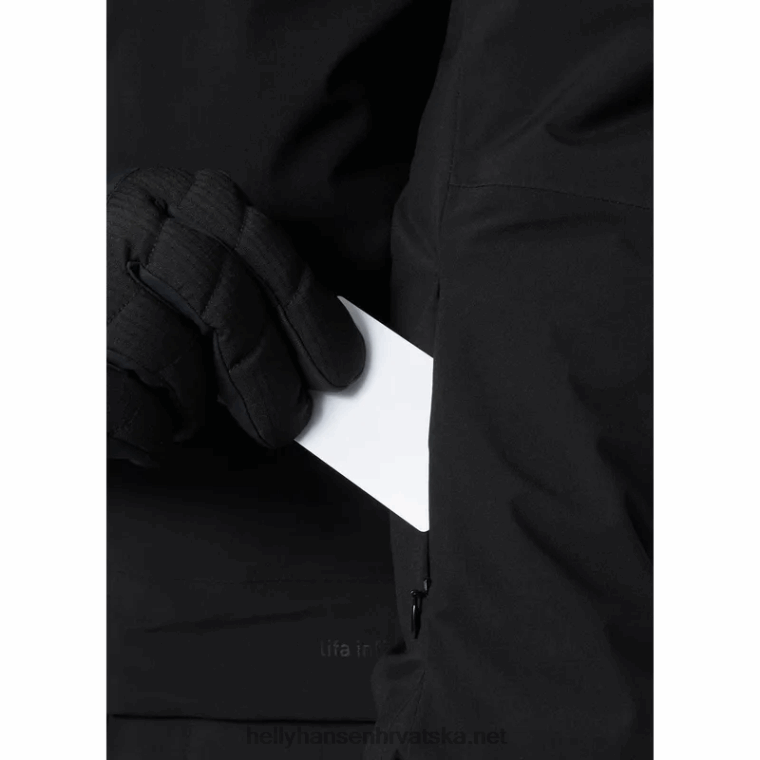 J0HV428 muška skijaška jakna s izolacijom swift infinity muškarci Helly-Hansen modra magla - Image 7