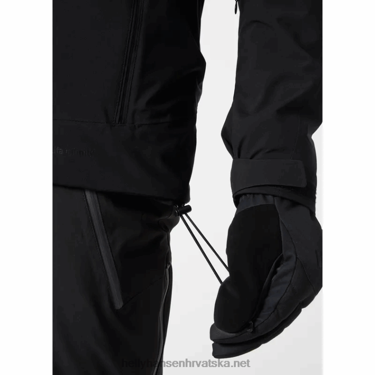 J0HV428 muška skijaška jakna s izolacijom swift infinity muškarci Helly-Hansen modra magla - Image 8