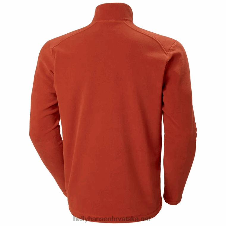 J0HV475 muški vuneni pulover s 1/2 patentnim zatvaračem muškarci Helly-Hansen malahit - Image 4