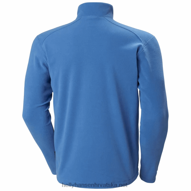 J0HV479 muški vuneni pulover s 1/2 patentnim zatvaračem muškarci Helly-Hansen močvarna jagoda - Image 4