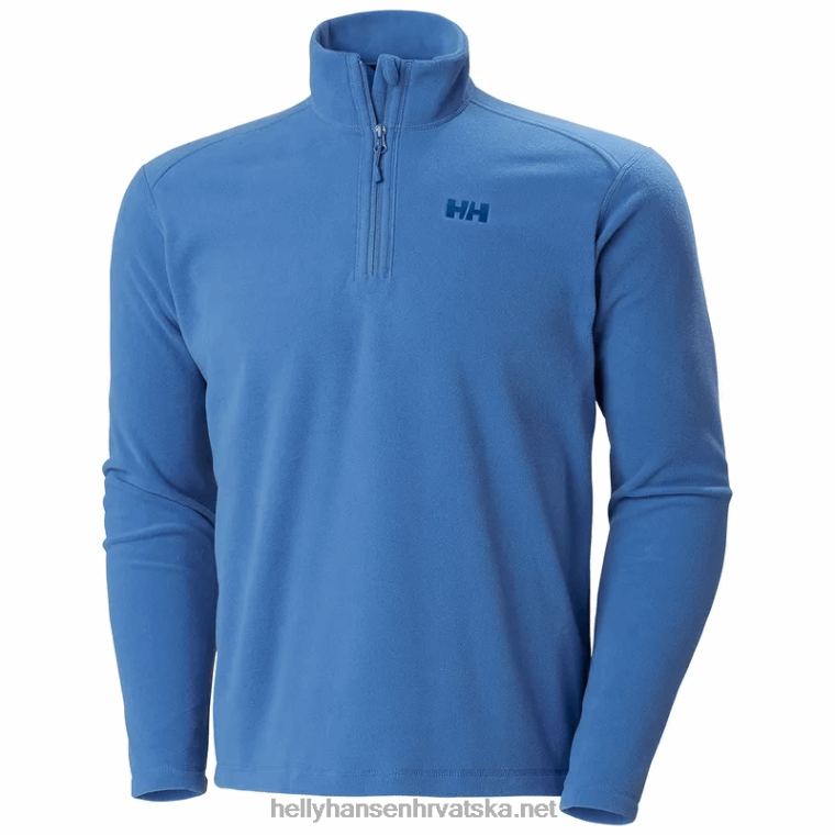 J0HV479 muški vuneni pulover s 1/2 patentnim zatvaračem muškarci Helly-Hansen močvarna jagoda - Image 1