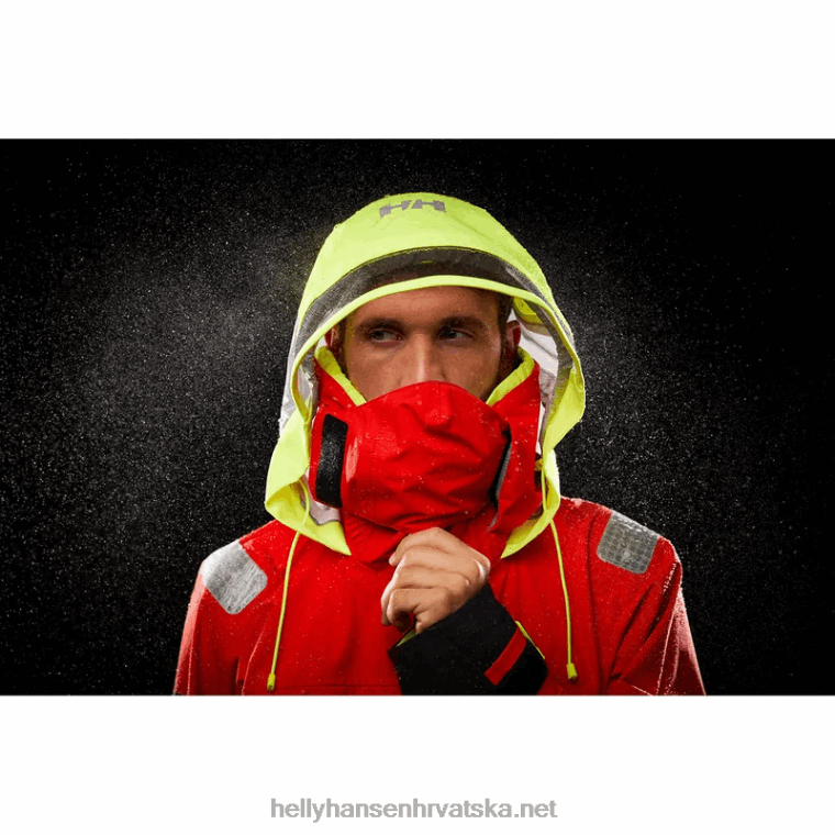 J0HV47 muška jakna za jedrenje aegir race 2.0 muškarci Helly-Hansen upozorenje crveno - Image 3