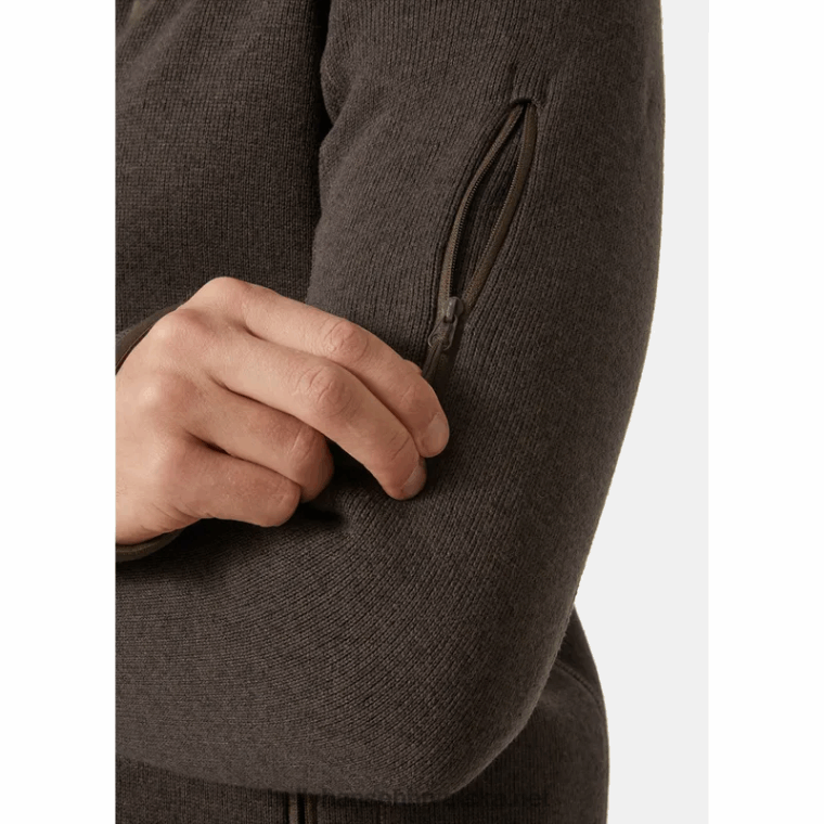 J0HV489 muška varde flis jakna 2.0 muškarci Helly-Hansen crno - Image 6