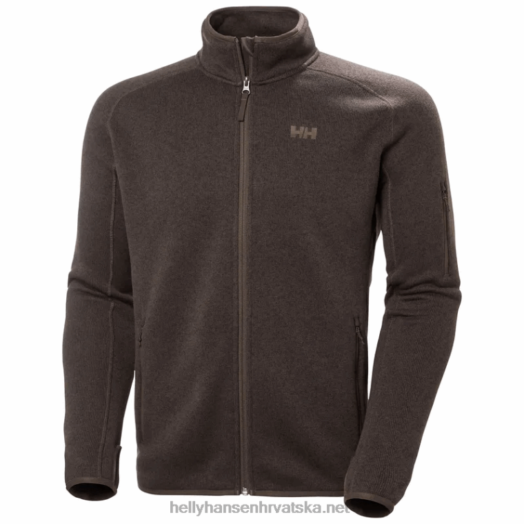 J0HV489 muška varde flis jakna 2.0 muškarci Helly-Hansen crno - Image 1