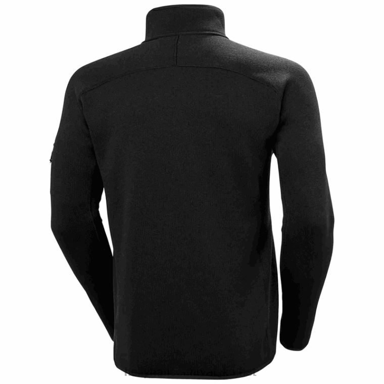 J0HV492 muška varde flis jakna 2.0 muškarci Helly-Hansen siva magla - Image 2