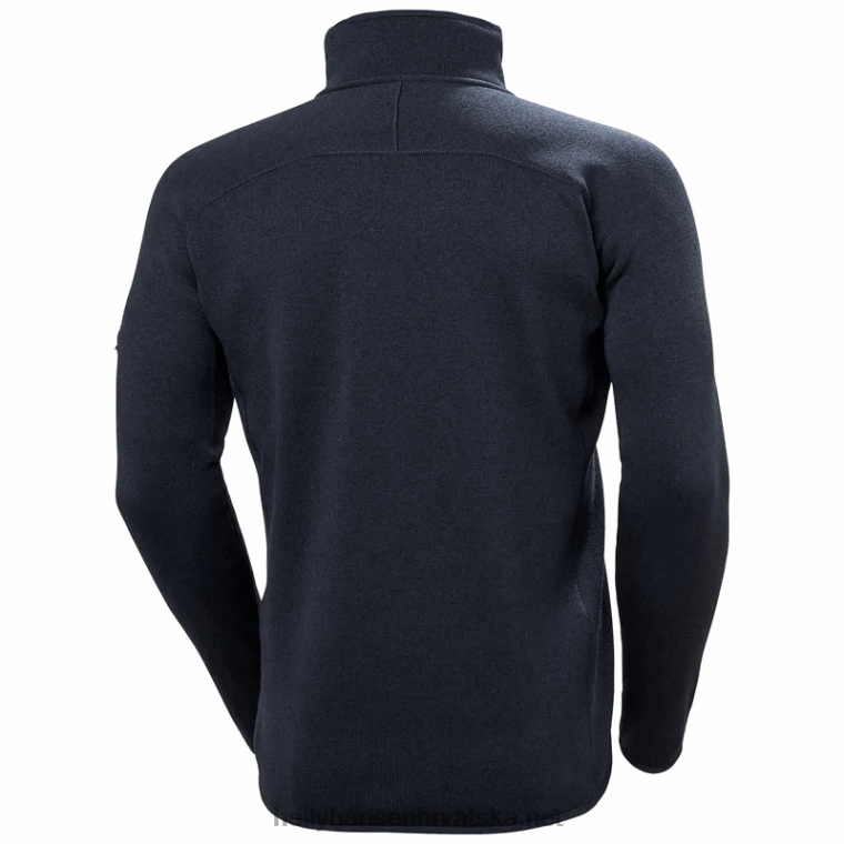 J0HV493 muška varde flis jakna 2.0 muškarci Helly-Hansen crno - Image 2