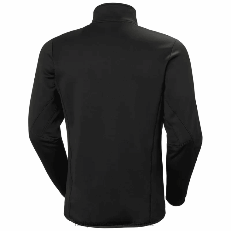 J0HV507 muška vanjska jakna od flisa alpha zero s poluzatvaračem muškarci Helly-Hansen ebanovina - Image 4